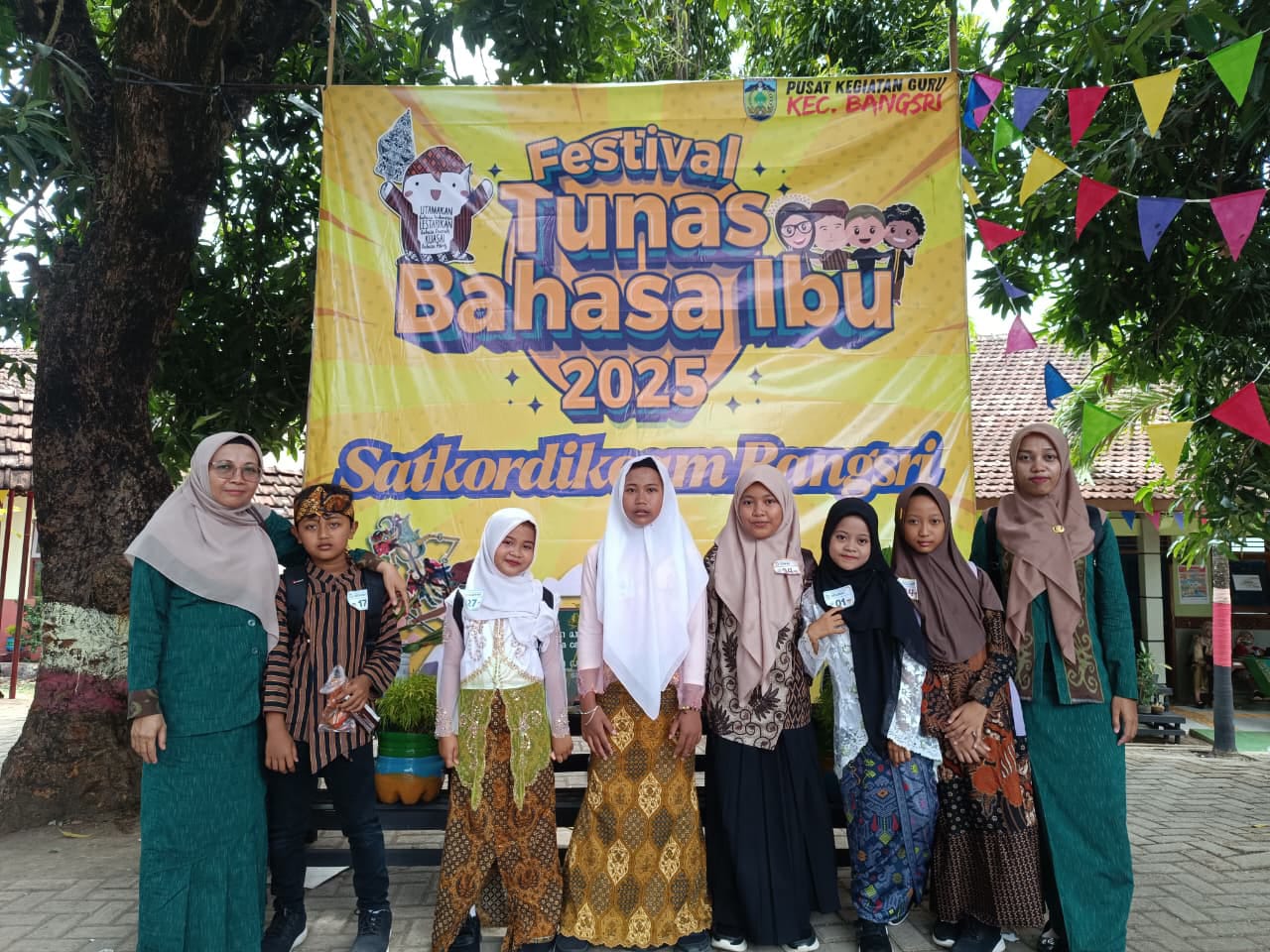 Festival Tunas Bahasa Ibu 2025 di PKG Kecamatan Bangsri