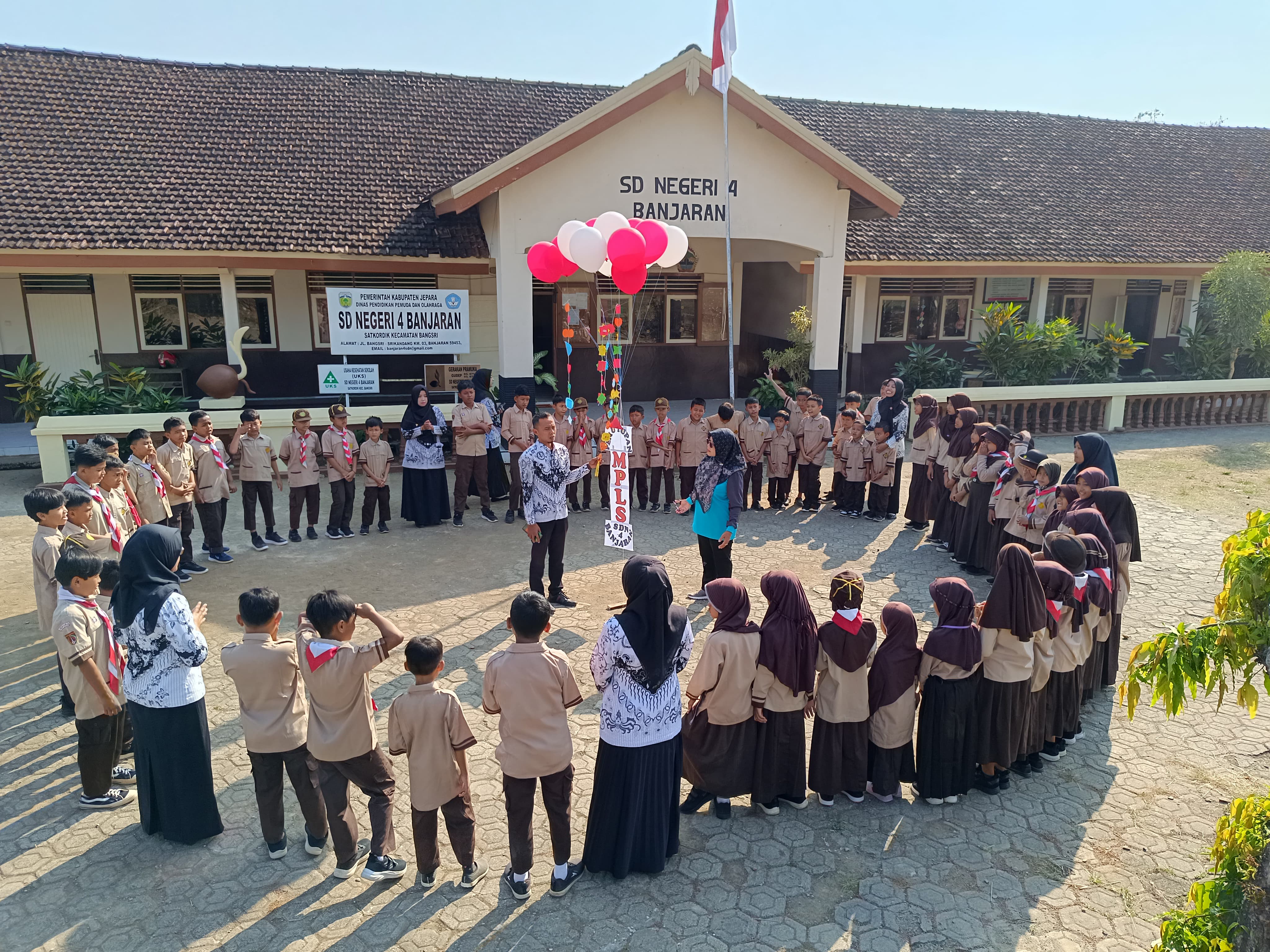 Penutupan MPLS SD Negeri 4 Banjaran Berlangsung Meriah dan Penuh Makna
