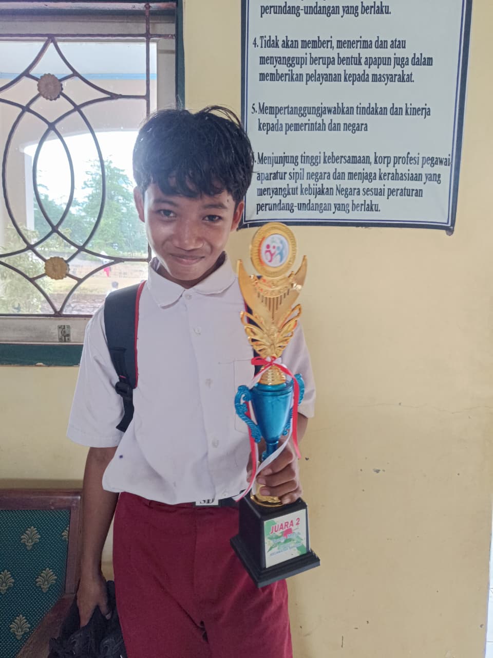 Juara 2 POPDA Tenis Meja